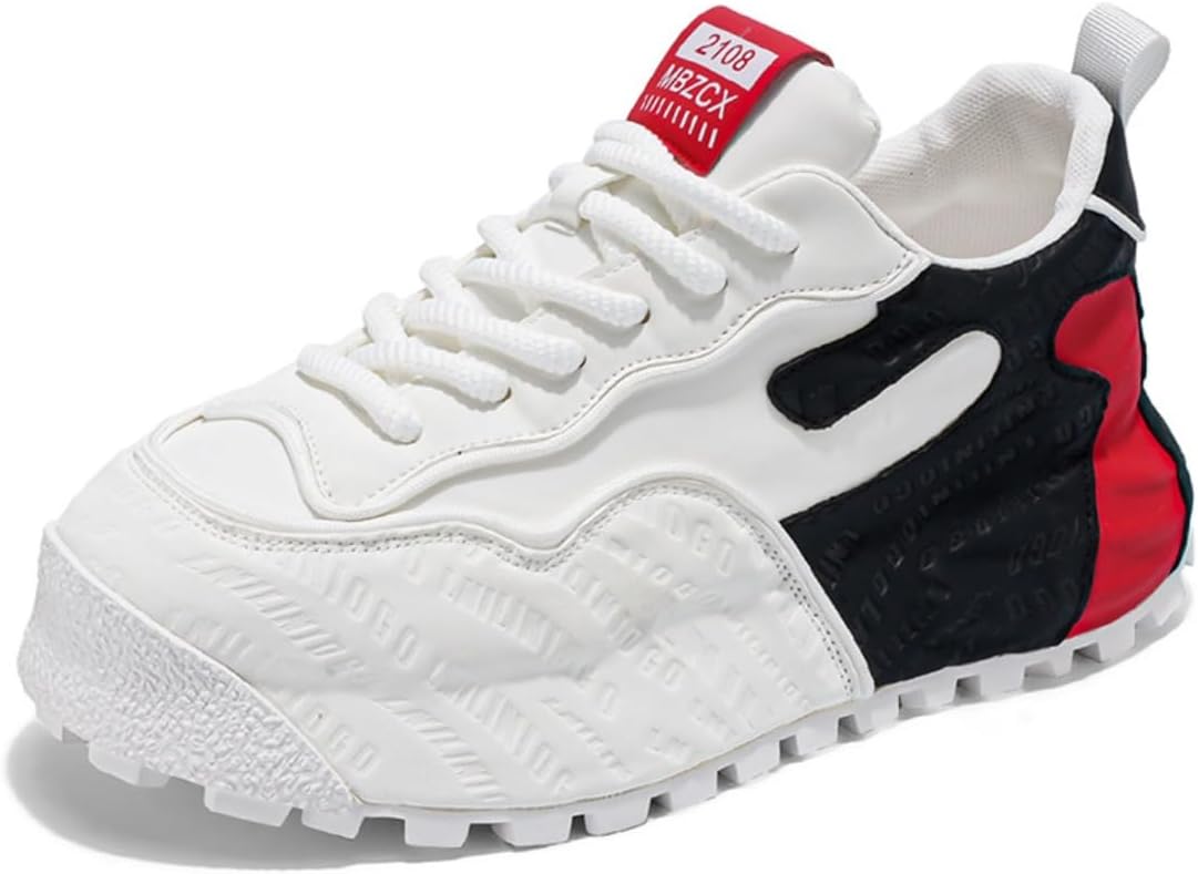 

Мужские кроссовки bold streetwear из искусственной кожи с платформой Ctkvbmeoi, белый