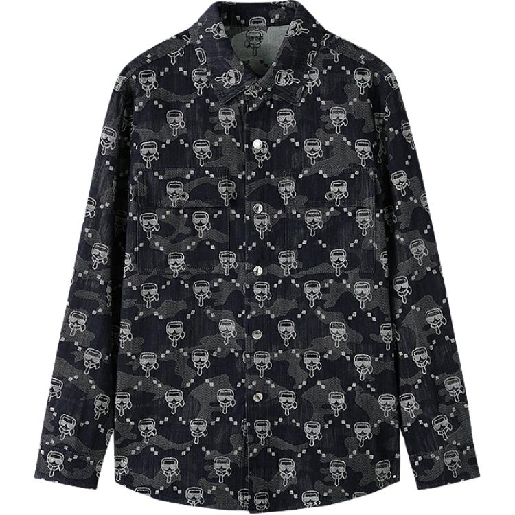 

KARL LAGERFELD / Karl Lagerfeld Jeans Джинсовая куртка, Navy Blue