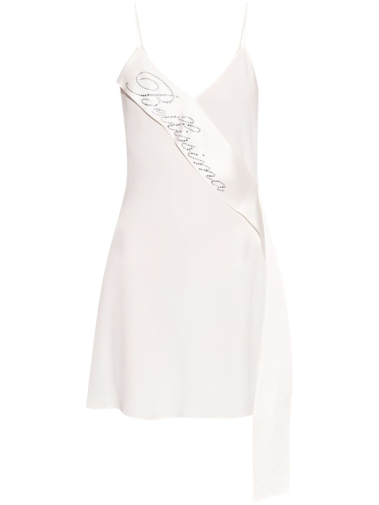 

Blumarine атласное платье, белый