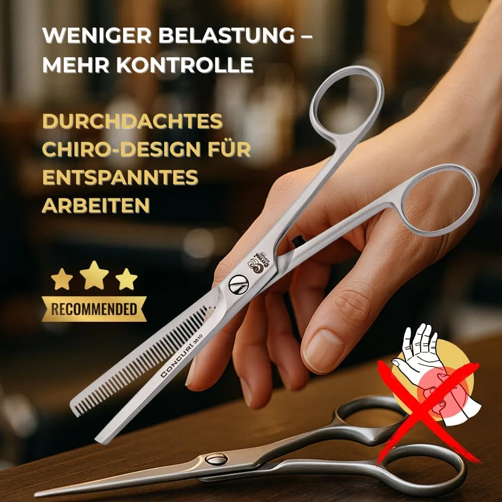 Филировочные ножницы Cerena Concour Chiro Modelling Scissors 6.0 дюймов Cerena — фото 2