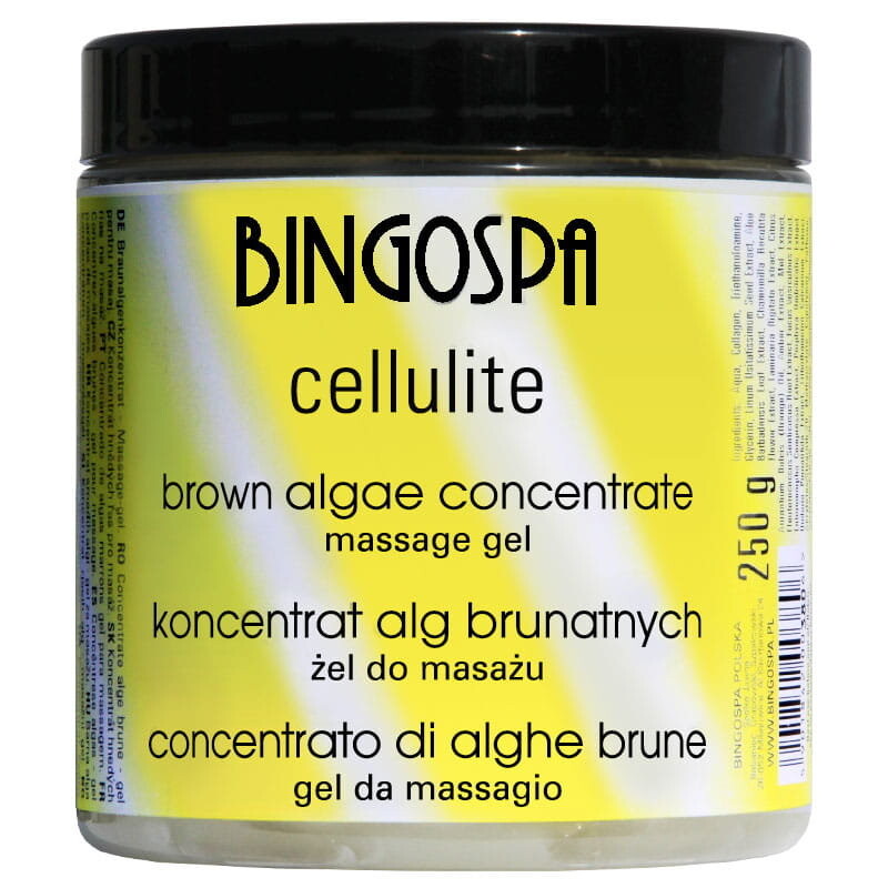

BINGOSPA, CELLULITE, Концентрат бурых водорослей для массажа, 250г
