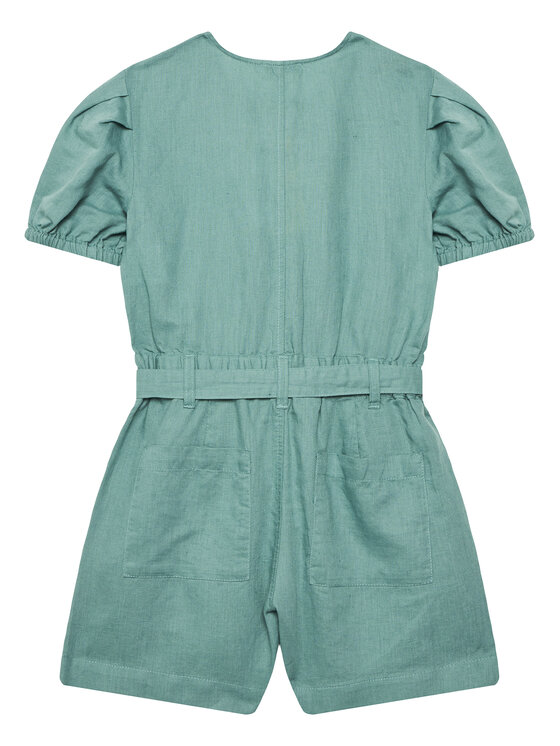Комбинезон стандартного кроя 43WBCT014 United Colors Of Benetton, зеленый — фото 2