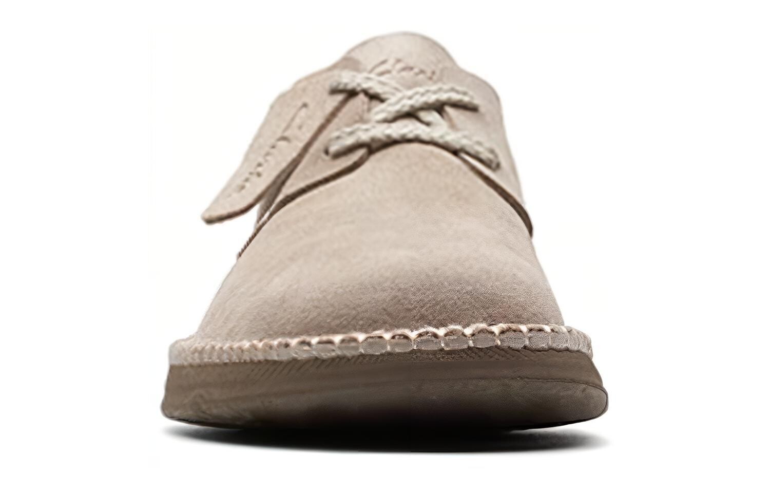 Мужские повседневные мужские низкие серые Clarks — фото 4