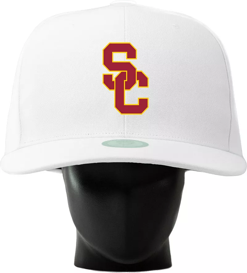 

Белая большая шляпа Noggin Boss USC Trojans