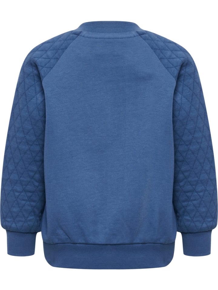 

Детская толстовка "Mini Loose Quilt Poc Sweatshirt" синего цвета Hummel