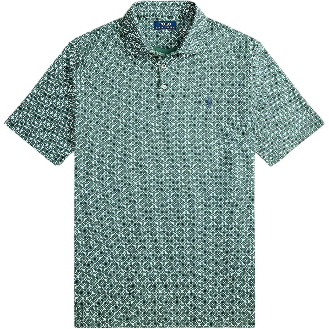 Поло мужское хлопковое Polo Ralph Lauren зеленое