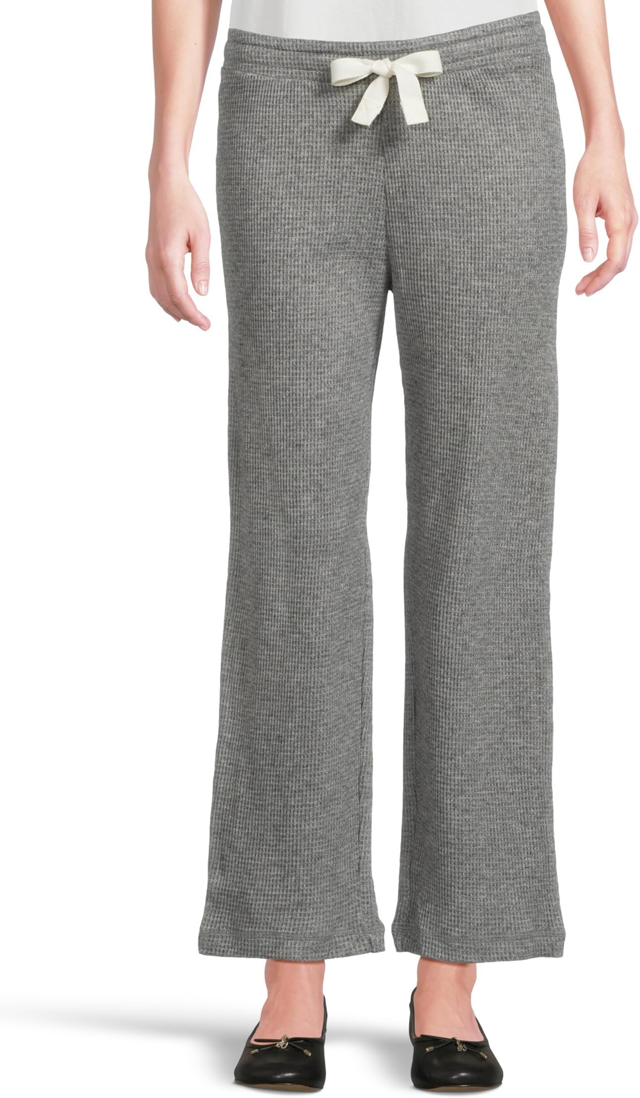 

Брюки Madewell Madison Sweatpant Lofty Waffle, цвет Heather Charcoal
