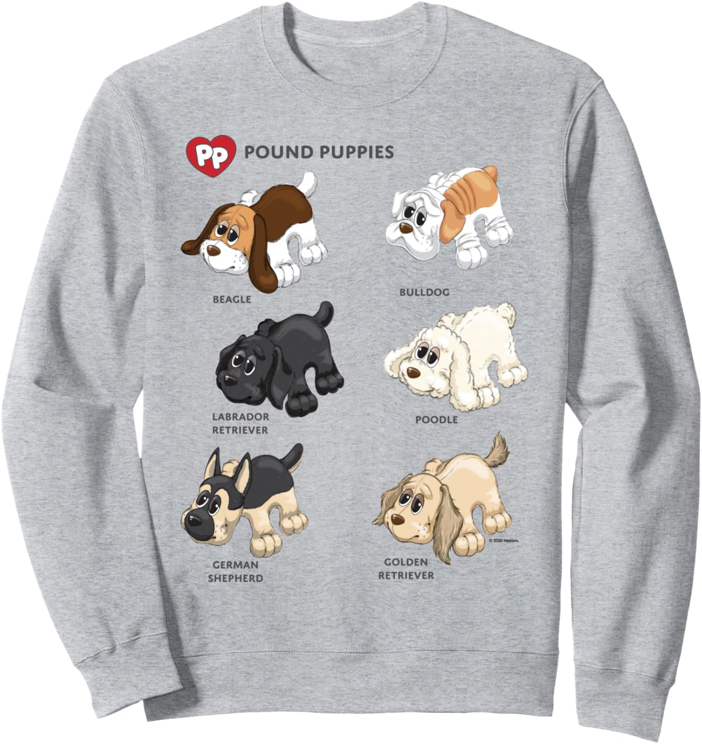 

Толстовка Pound Puppies Vintage Puppy Breed Textbook, серая, Серый, Толстовка Pound Puppies Vintage Puppy Breed Textbook, серая