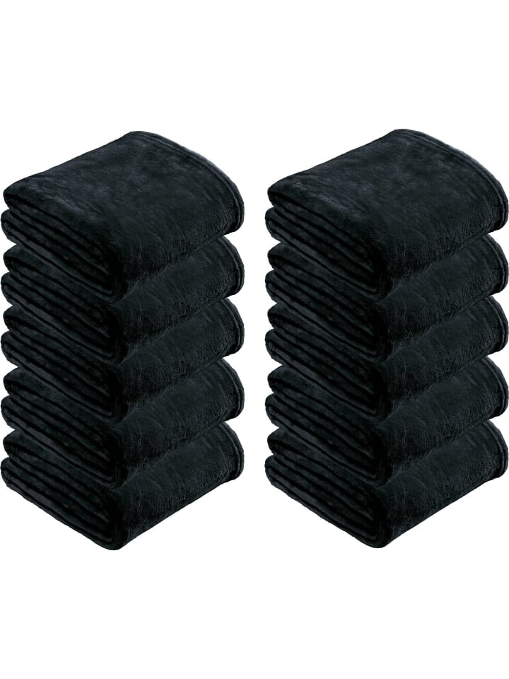 

Одеяло REDBEST Fleece Wohn 10er Pack, черный