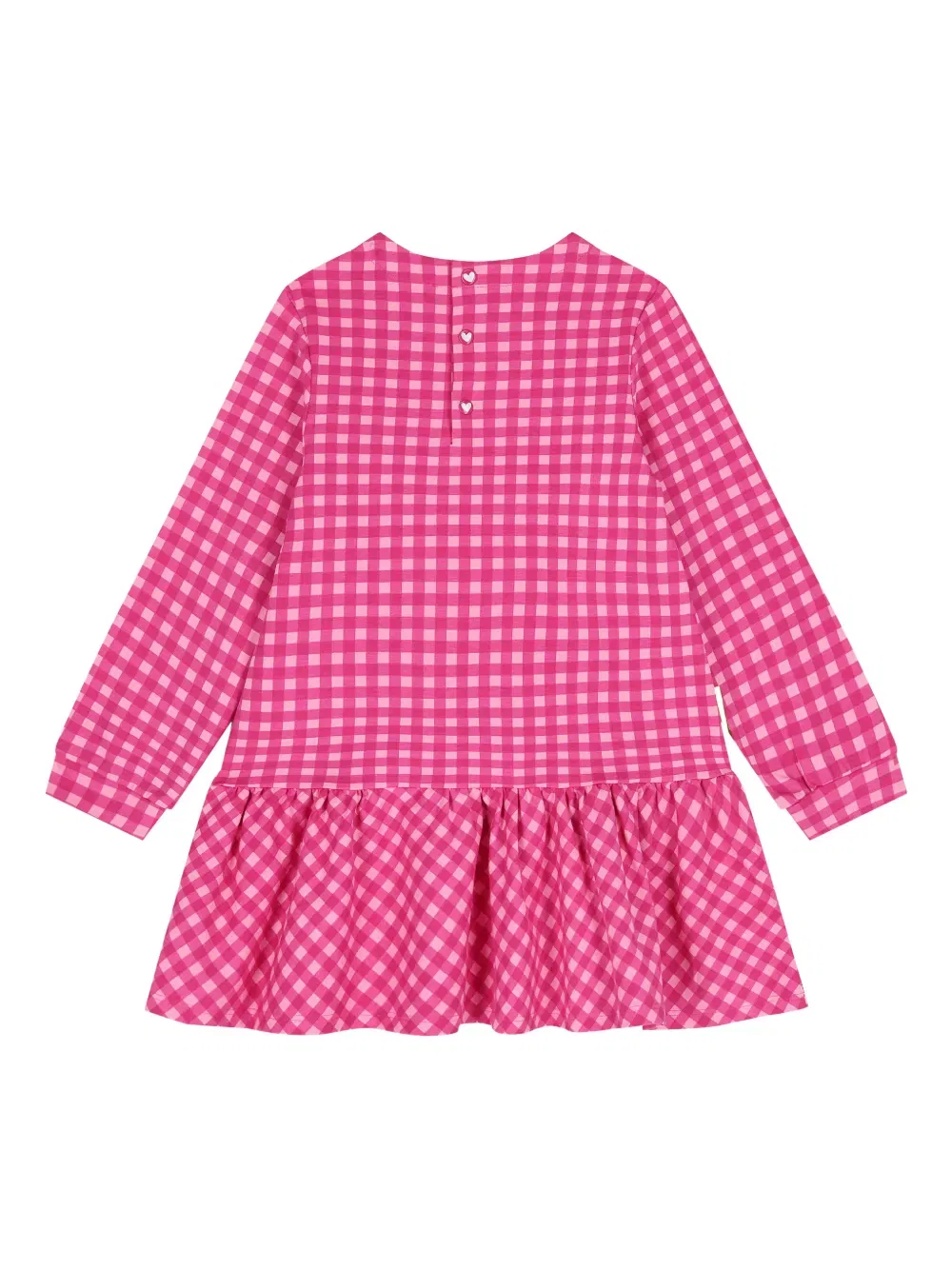 Комплект платья в клетку с сердечками Agatha Ruiz De La Prada, розовый — фото 2