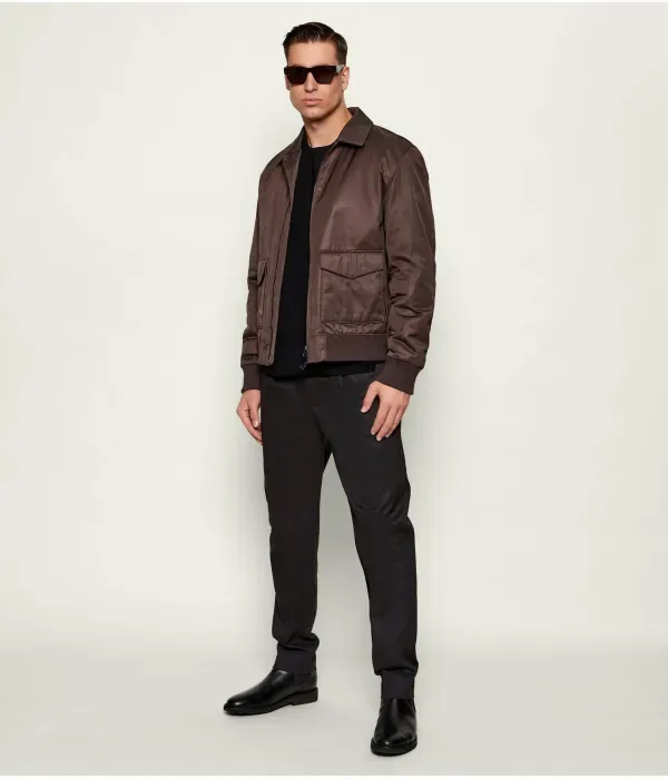 Брюки чинос tapered fit Calvin Klein, черный — фото 2