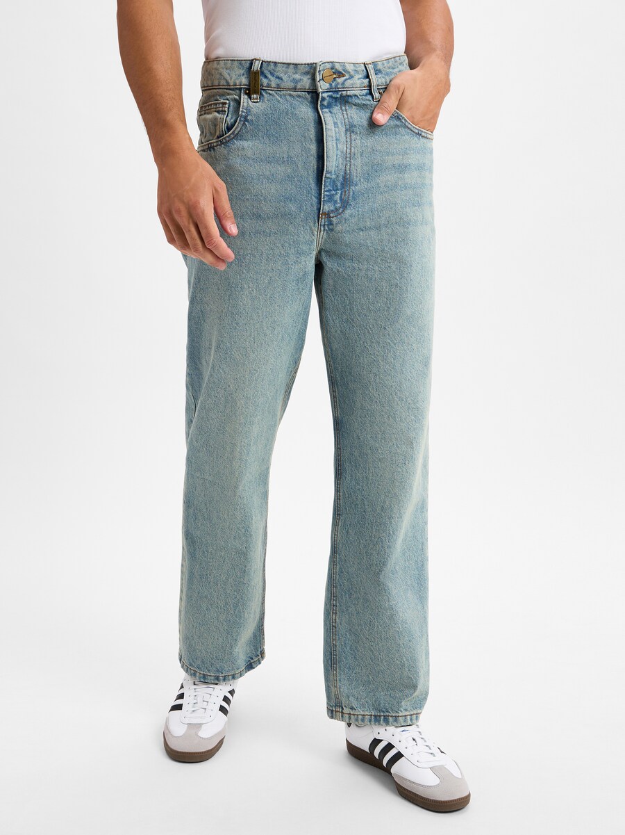 

Узкие джинсы 2Y Studios Adrik Basic Baggy, синий деним
