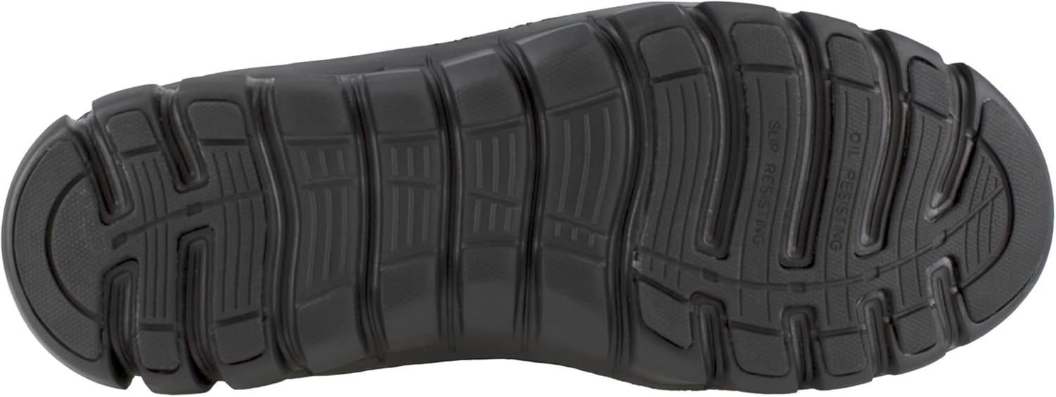 Мужские рабочие кроссовки Reebok Work Sublite Cushion с электрозащитным носком из сплава - черные, черно-белый — фото 2