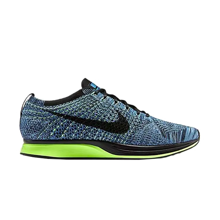 

Кроссовки Nike Flyknit Racer 'Blue Lagoon', синий