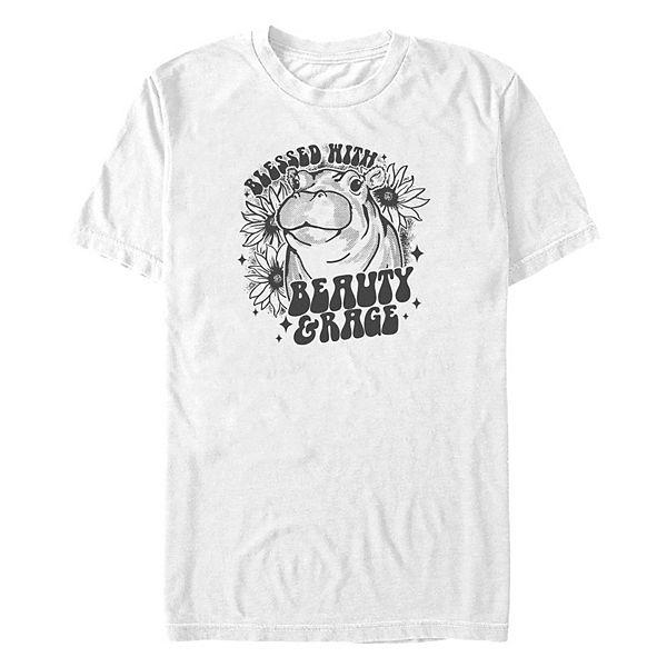 

Футболка Big & Tall с принтом Blessed with Beauty and Rage Licensed Character