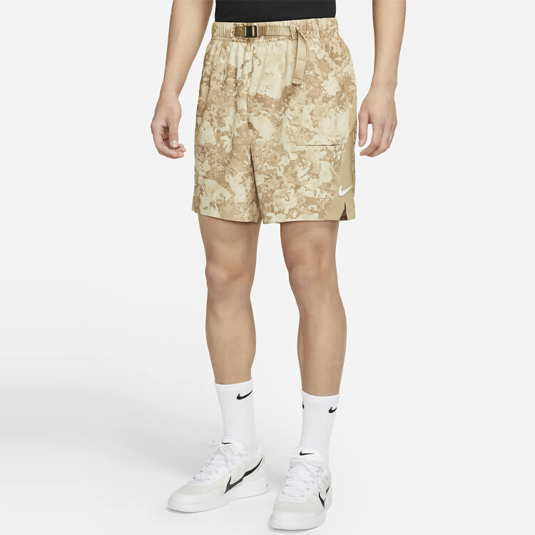 Повседневные шорты мужские чайно-абрикосового цвета Nike, цвет Tea apricot color — фото 4
