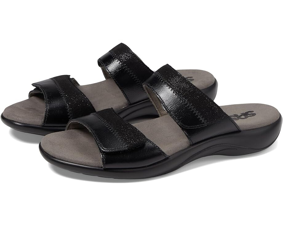 Сандалии SAS Nudu Adjustable Slide, цвет Midnight