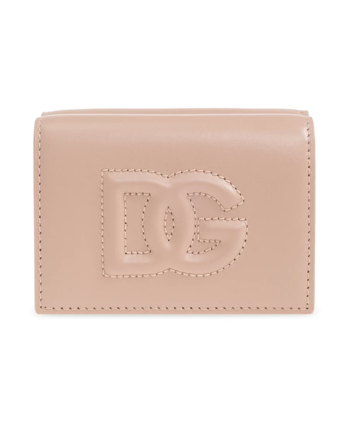 

Кошелек с логотипом Dolce & Gabbana, бежевый
