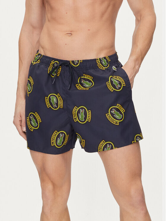 

Купальные шорты стандартного кроя Lacoste, синий