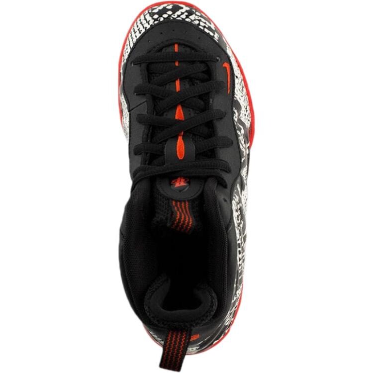 Баскетбольные кроссовки Little Posite One Kids для дошкольников Nike, черный — фото 3