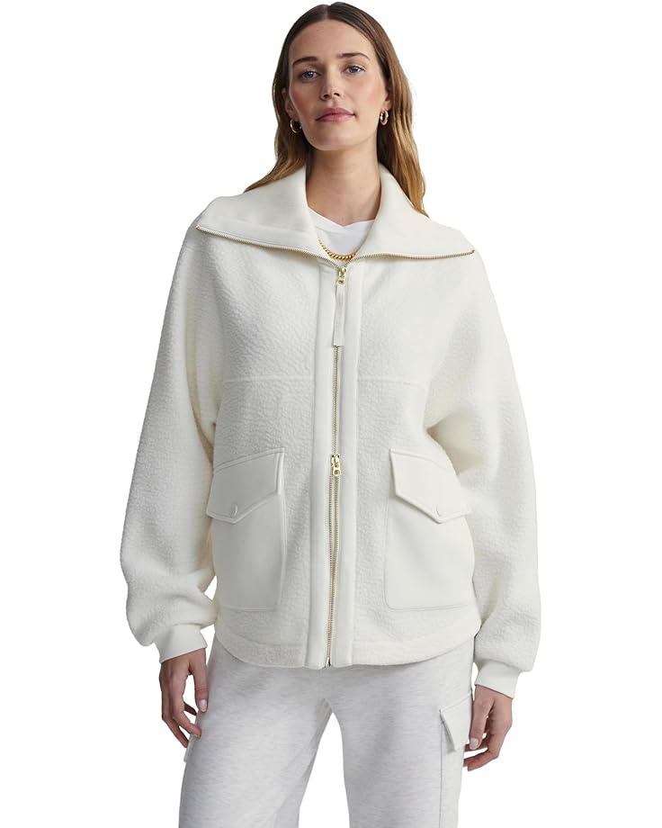 

Флис Varley Eleanor Patch Pocket Fleece, цвет Egret