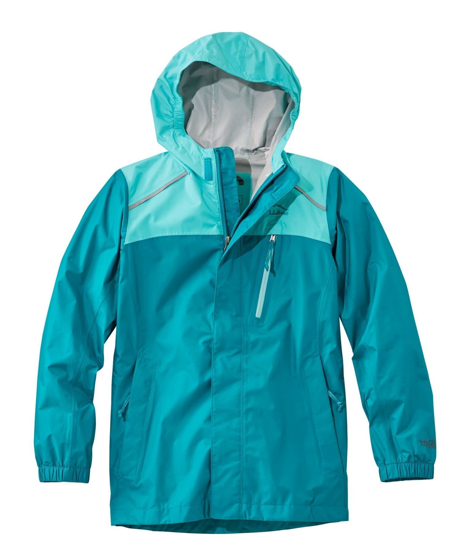 Детская дождевая куртка Trail Model, с цветовыми блоками L.L.Bean, Classic_Tl_B — фото 2