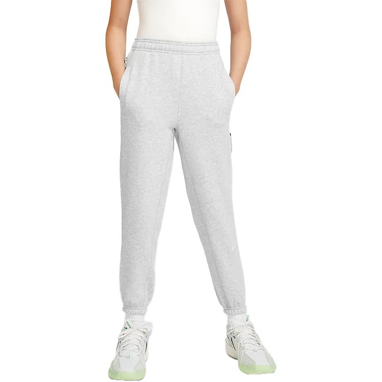 Nike Детские вязаные спортивные штаны Dri Fit Light Smoke Gray/Mixed Color/Light Ivory