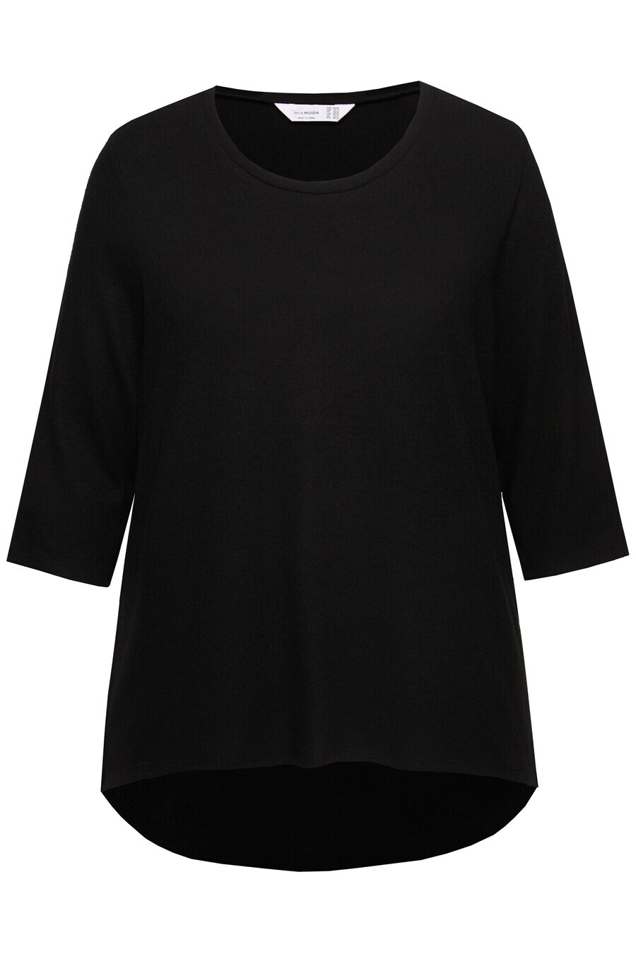 

Тонкий вязаный свитер MIAMODA Sweater, черный