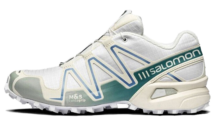 

Кроссовки Speedcross 3 Hiking унисекс с низким верхом, белые/зеленые Salomon