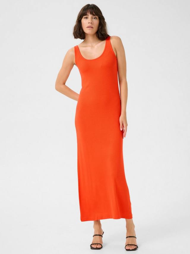 

KAcarmin платье без рукавов с круглым вырезом из джерси KAFFE, Mid Red