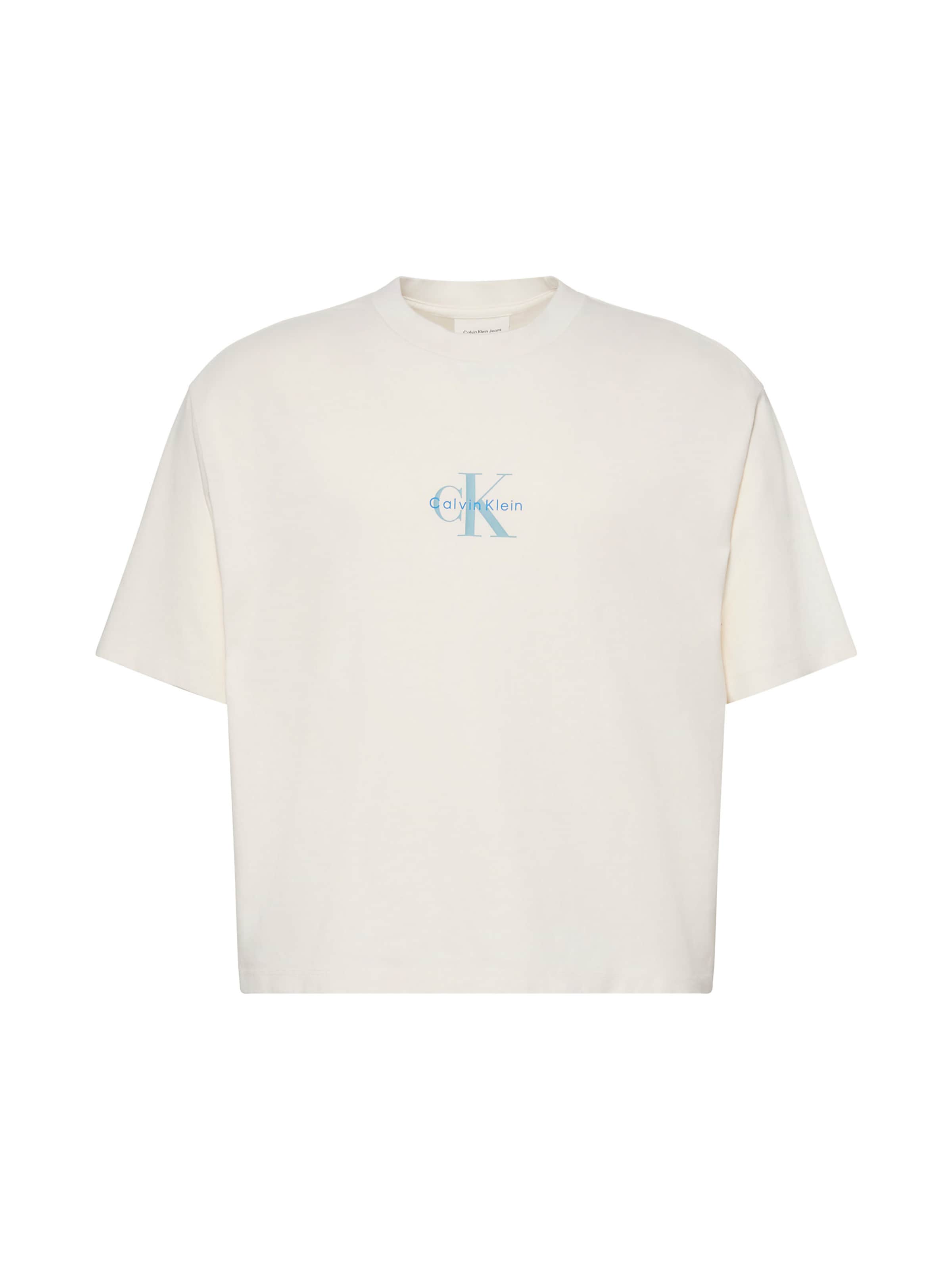 

Calvin Klein Jeans Футболка в светло-бежевом цвете