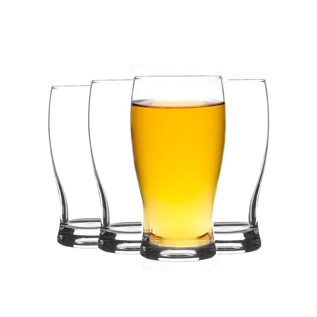 

Набор пивных бокалов Rink Drink Classic Tulip для пинты, 4 шт., высококачественный стакан, 580 мл, прозрачный