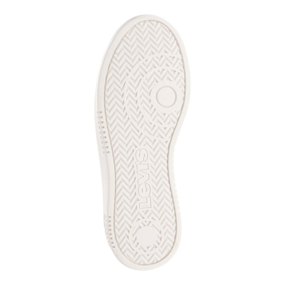 Женские высокие кроссовки Levi's Drive Hi 2, цвет White Sand Black — фото 4