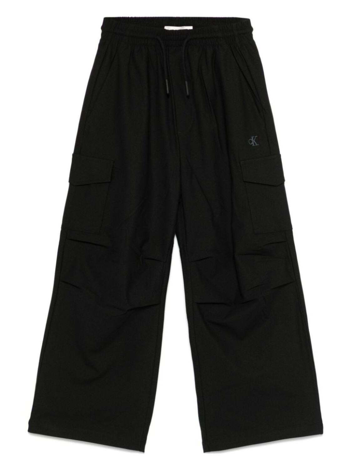 

Прямые брюки карго Calvin Klein Kids, черный