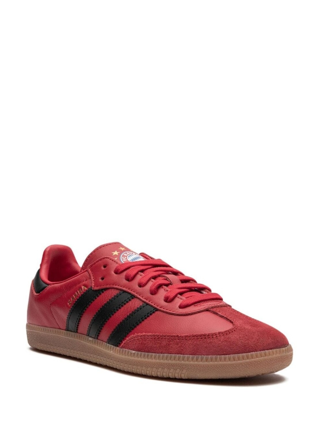 Adidas кроссовки Samba из коллаборации с FC Bayern, красный — фото 2