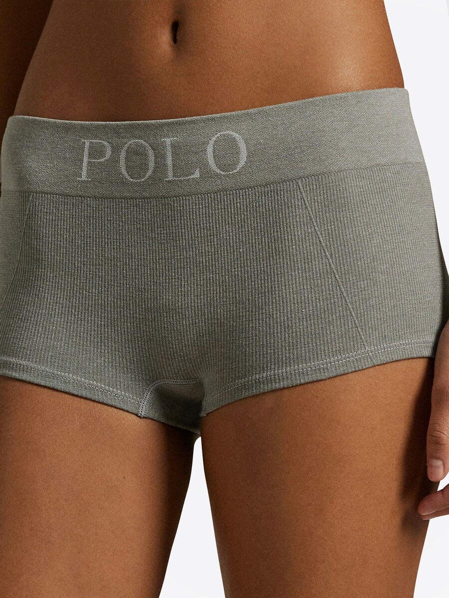 Бой-шорты Polo Ralph Lauren Ribbed Seamless, серый — фото 2