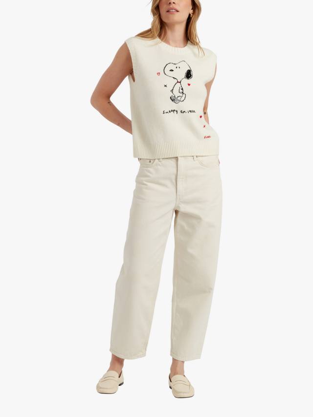 

Футболка Snoopy Anniversary Wool Rich Chinti & Parker, Cream