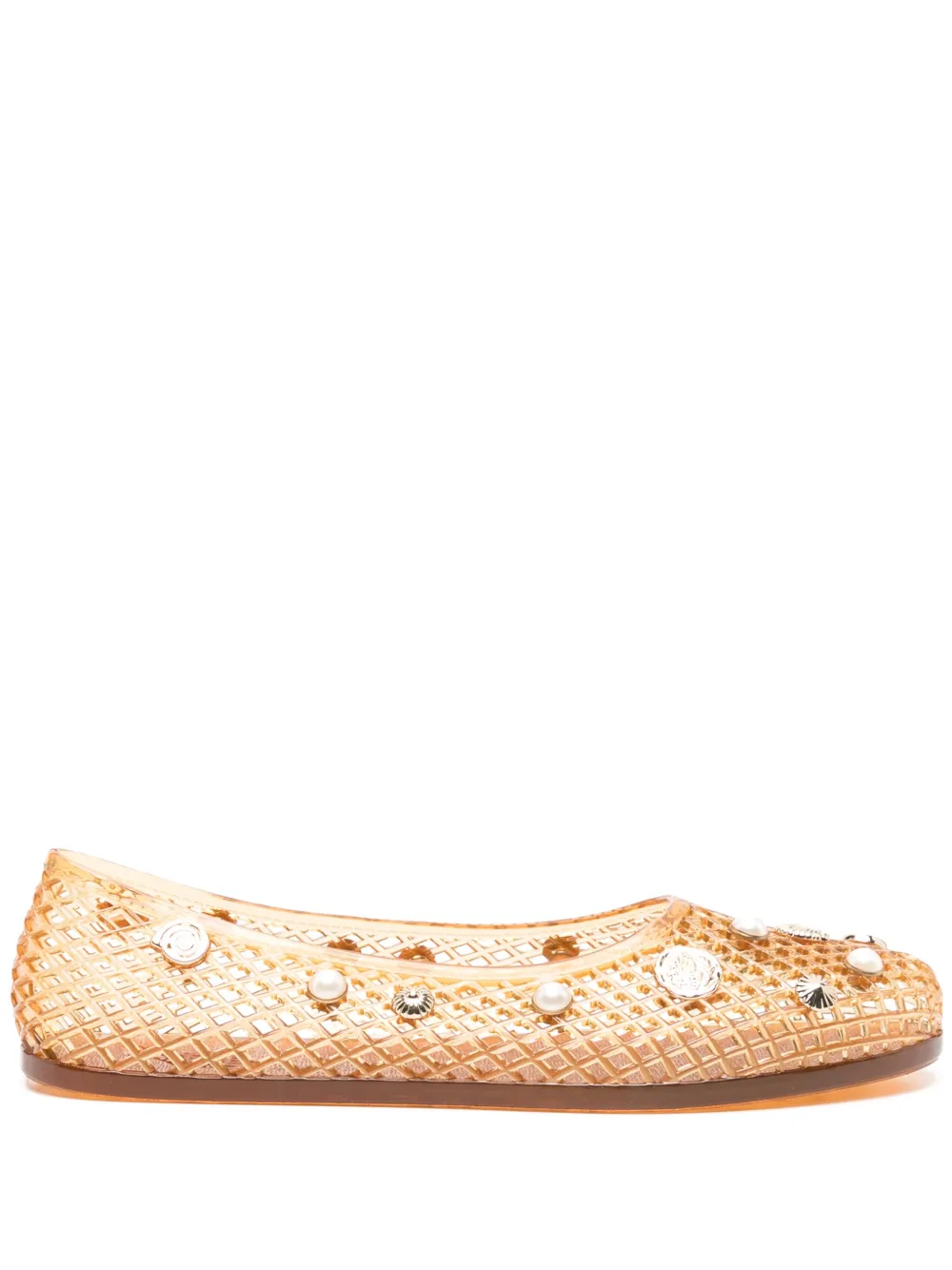 Балетки Iro Ancient Greek Sandals, коричневый
