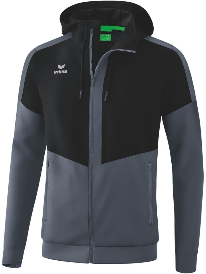 

Спортивная куртка Squad Tracktop Jacke Mit Kapuze erima, черный