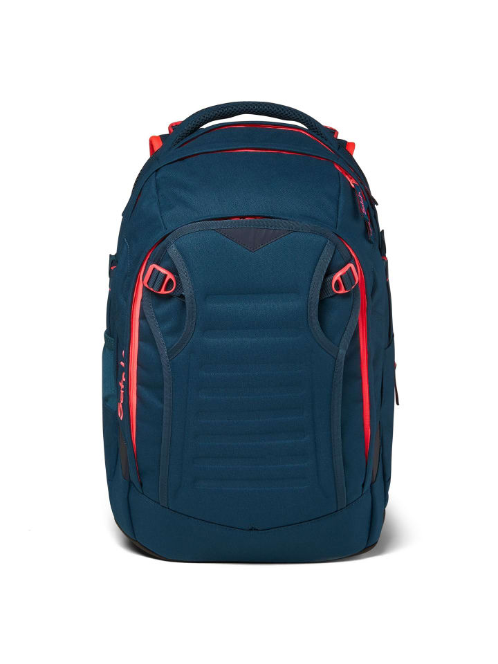 

Satch Школьный рюкзак Match 45 см, цвет петролейно-розовый