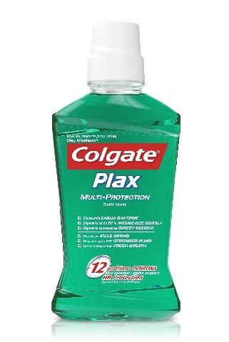 

Жидкость для полоскания рта Soft Mint, 500 мл Colgate, Plax