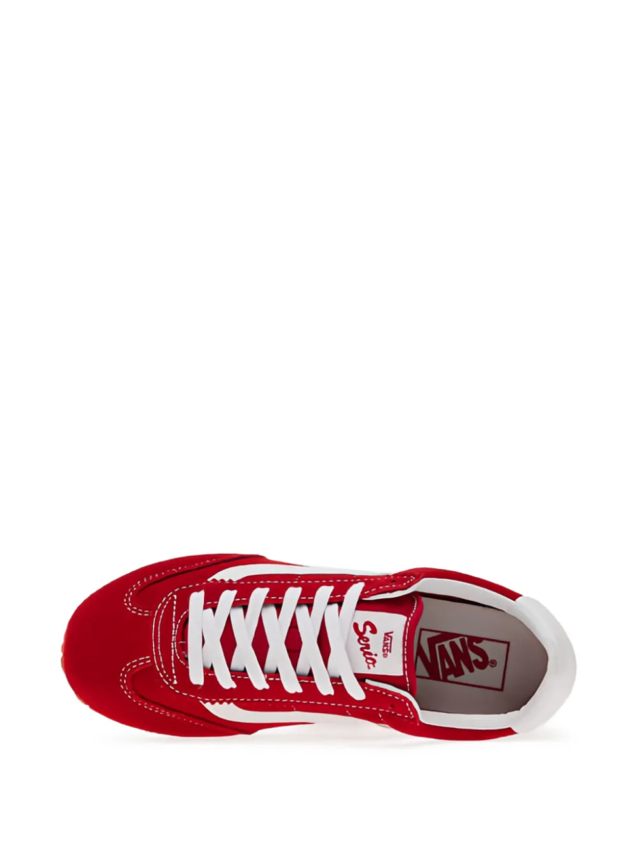 Кроссовки Vans Super Lowpro, красный — фото 4
