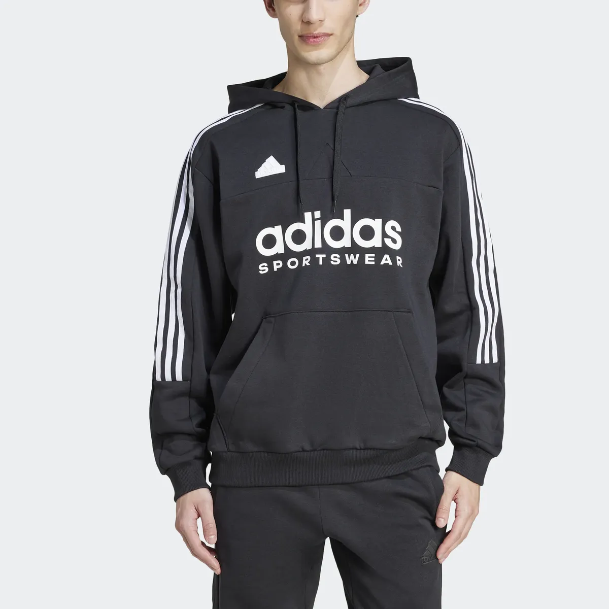 

Толстовка Adidas Sportswear с капюшоном "M TIRO FL HDY", белый