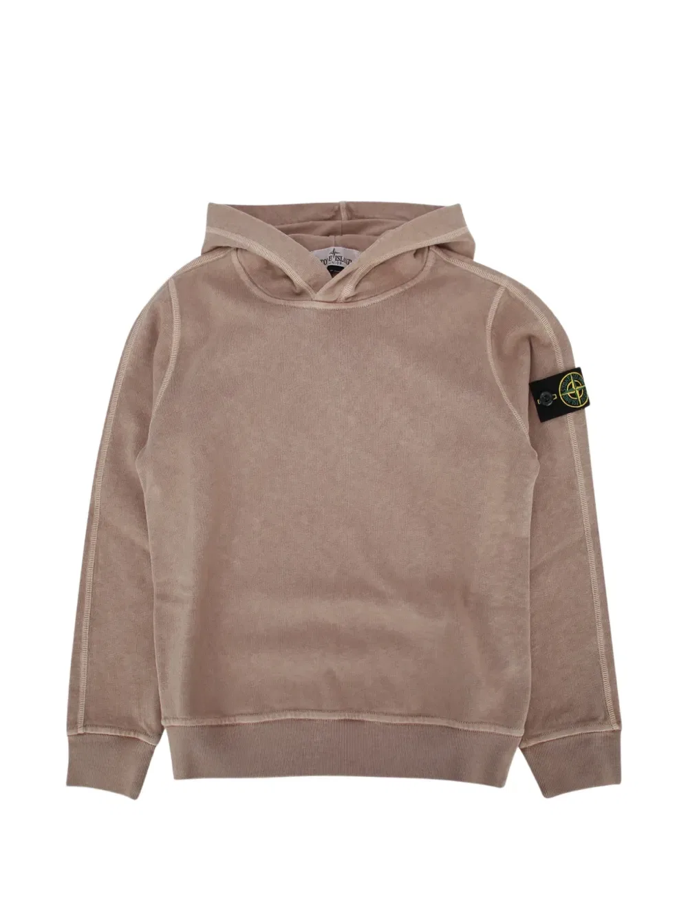 Флисовая толстовка Stone Island Junior, серый
