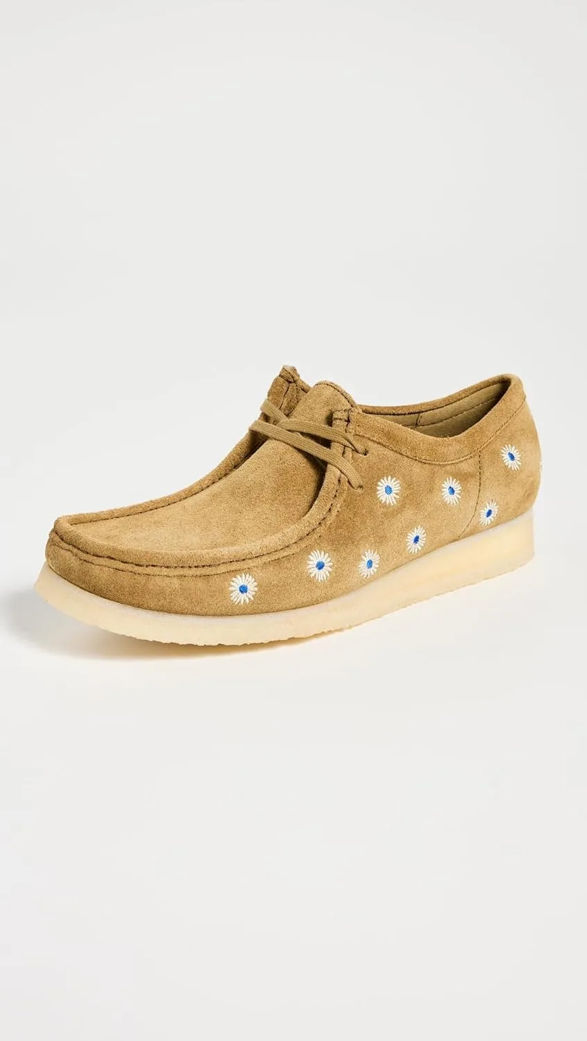Туфли Clarks Wallabee Oxford, оливковый — фото 2