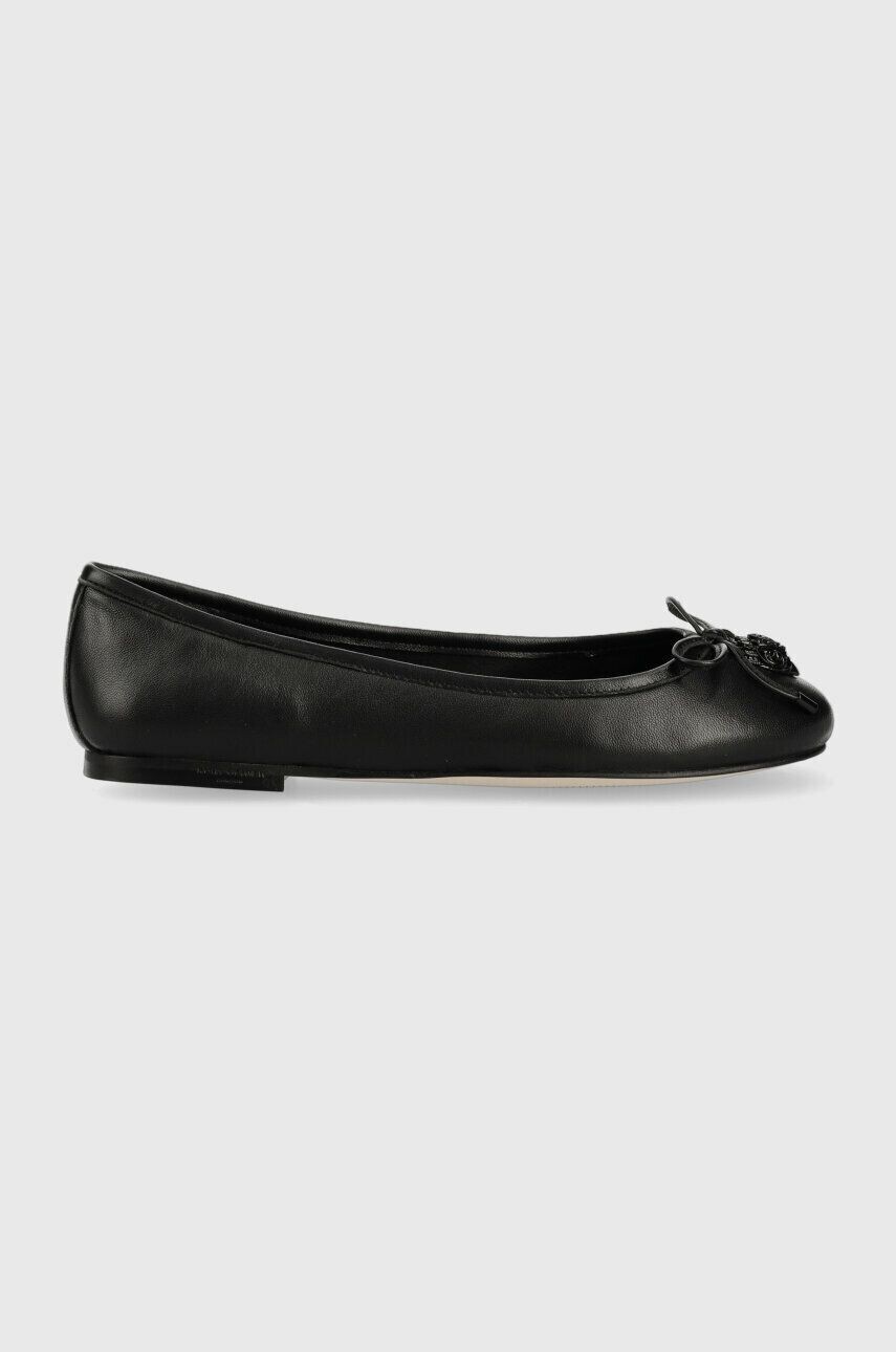 

Кожаные балетки Kurt Geiger London Eagle Ballerina, черный