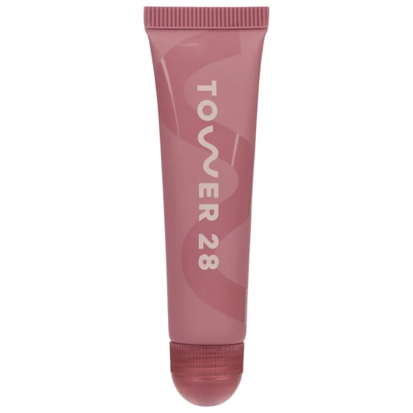 

Lipsoftie увлажняющий тонированный бальзам для губ Tower 28 Beauty, цвет sugar plum
