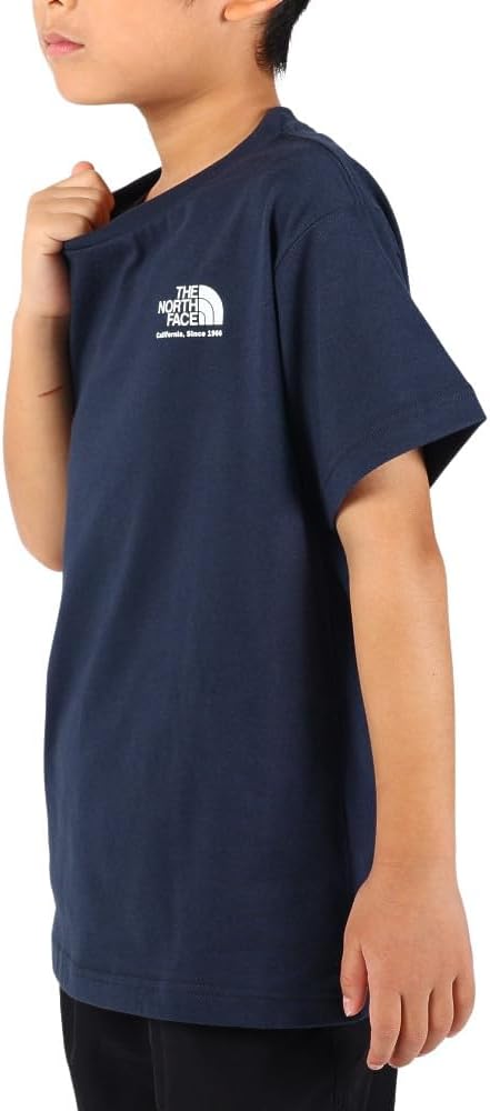 Детская футболка с коротким рукавом THE NORTH FACE с историческим логотипом (NTJ32356) унисекс, темно-синий — фото 3