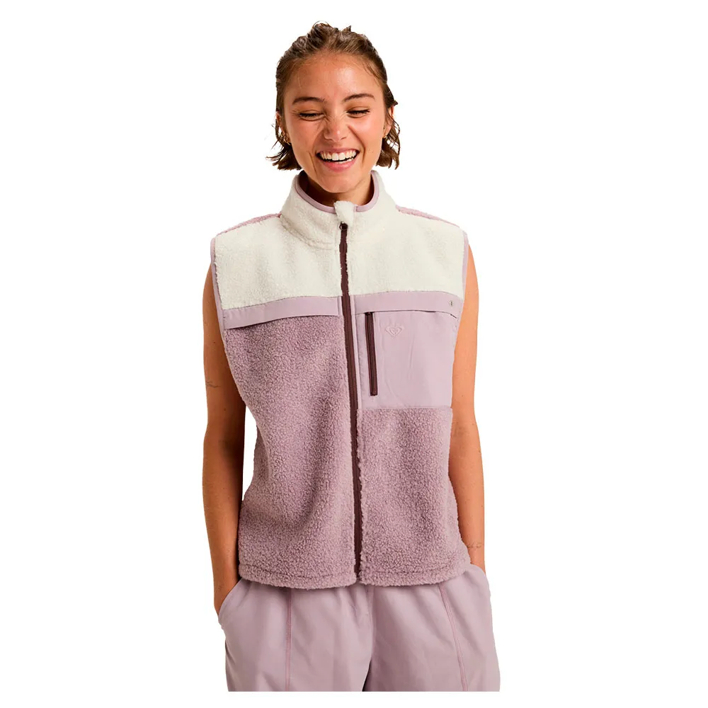 

Жилет Roxy Boundless Spirit Fleece, розовый