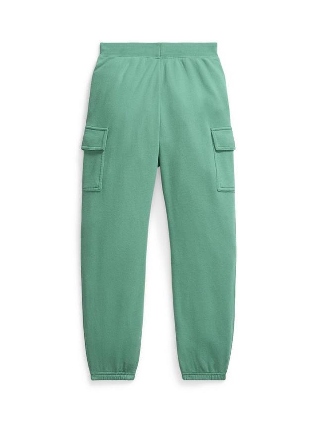 Детские хлопковые карго-штаны для спорта Ralph Lauren, Fairway Green — фото 2